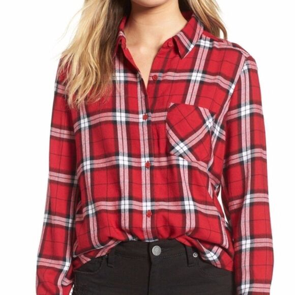 BP Plaid Shirt (BUTTON DOWN) - Picture 1 of 5